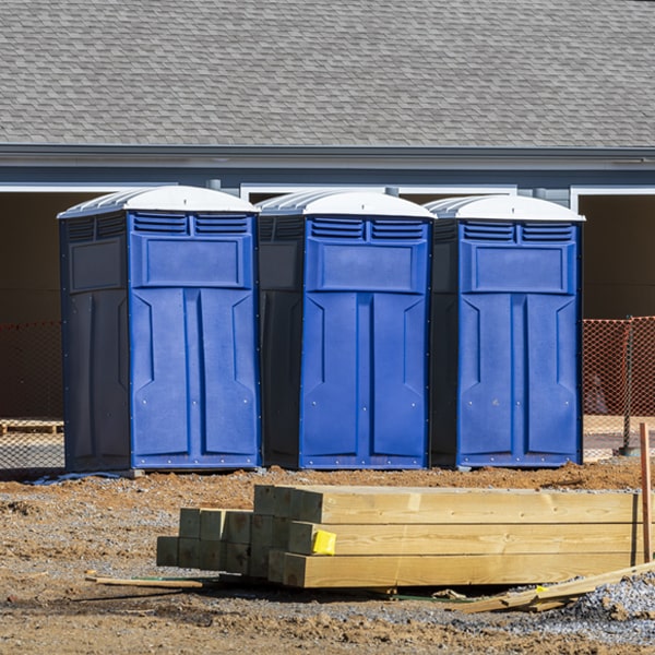 do you offer hand sanitizer dispensers inside the portable toilets in Harlem Georgia